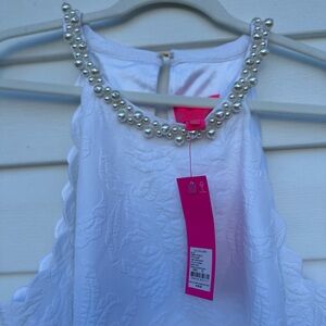 Lilly Pulitzer Pearl Bead Work Pineapple Pucker